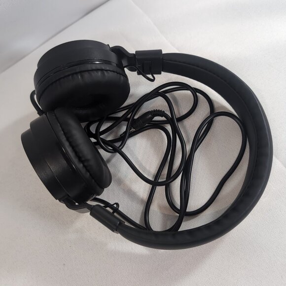 Rock Jam Wired  Adjustable Headphones Rockjam Keyboard Piano Music Black TESTED - Picture 5 of 11
